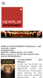 Mobile Screenshot of newplay-entertainment.com