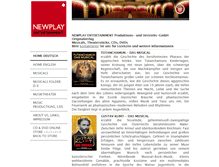 Tablet Screenshot of newplay-entertainment.com